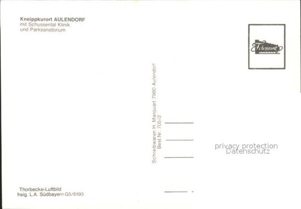 Aulendorf Schussental Klinik Parksanatorium Flieg – Bild 2