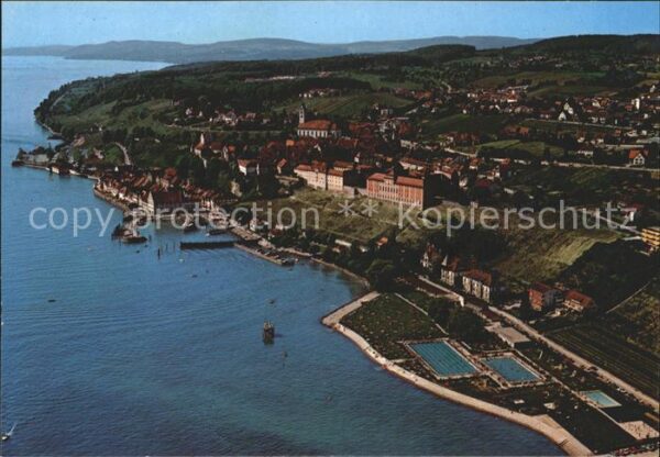 Meersburg Bodensee Fliegeraufnahme