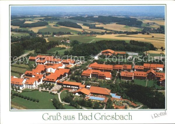 Bad Griesbach Rottal Dreiquellenbad Fliegeraufnahme