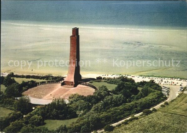 Laboe Marine-Ehrenmal Fliegeraufnahme
