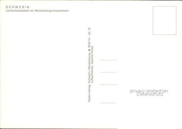 Schwerin Mecklenburg Fliegeraufnahme – Bild 2