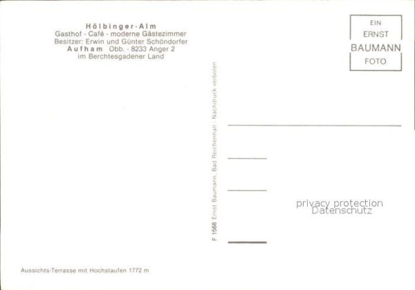 Aufham Anger Gasthof-Cafe Hölbinger-Alm – Bild 2