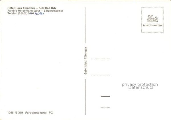 Bad Orb Hotel Haus Fernblick – Bild 2