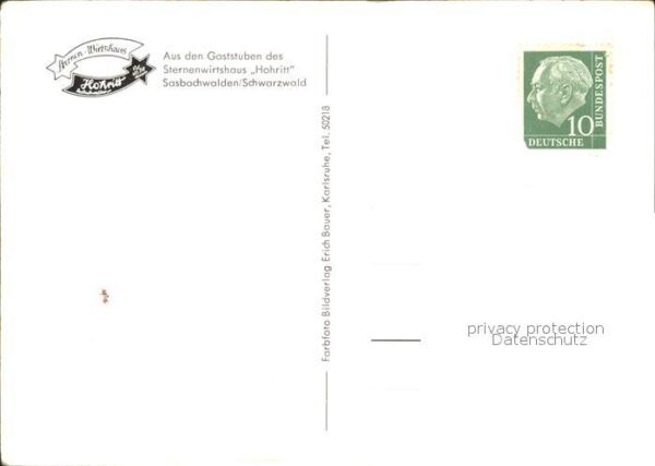 Sasbachwalden Sternen-Wirtshaus Hohritt – Bild 2
