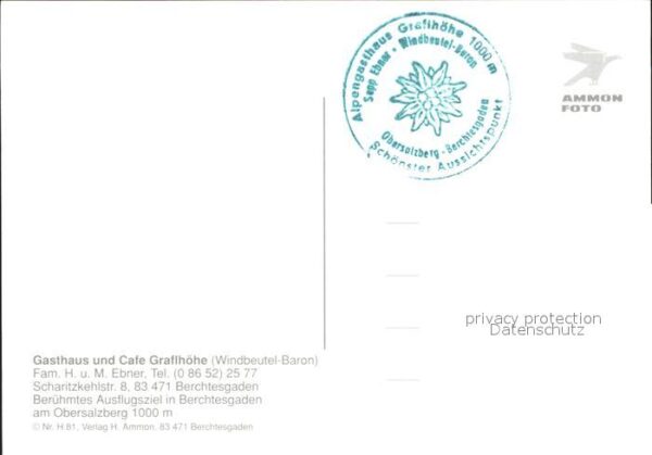 Berchtesgaden Gasthaus-Cafe Graflhöhe – Bild 2