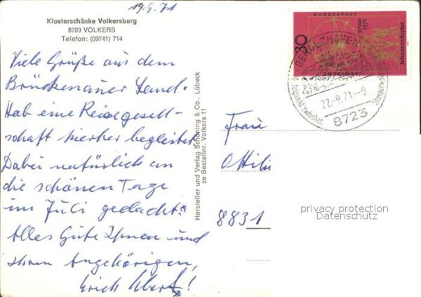 Volkers Bad Brueckenau Klosterschänke Volkersberg – Bild 2
