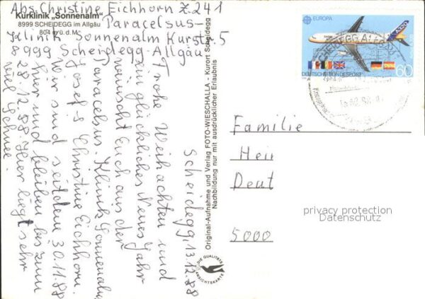 Scheidegg Allgaeu Kurklinik Sonnenalm – Bild 2