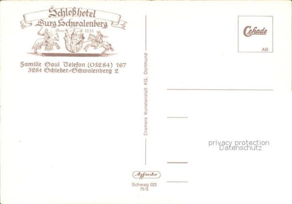 Schieder-Schwalenberg Schlosshotel Burg Schwalenberg – Bild 2