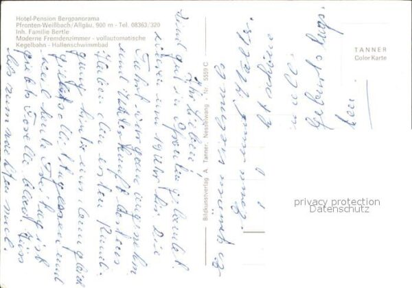 Pfronten Weissbach Hotel-Pension Bergpanorama – Bild 2