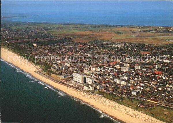 Westerland Sylt Fliegeraufnahme