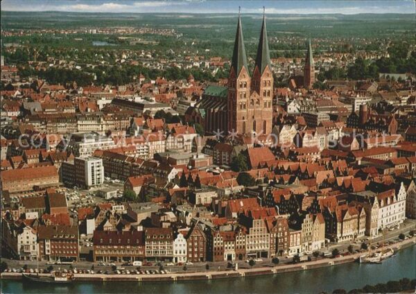 Luebeck Fliegeraufnahme