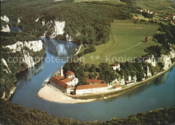 Kelheim Kloster Weltenburg Fliegeraufnahme
