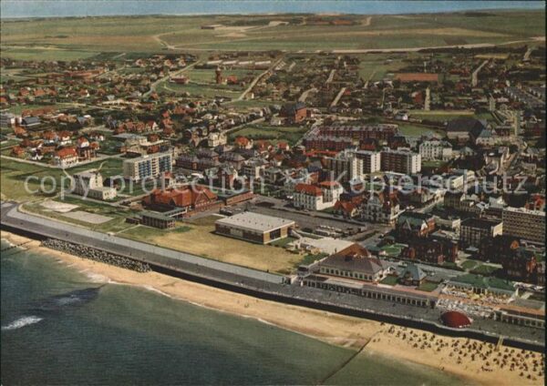 Westerland Sylt Fliegeraufnahme