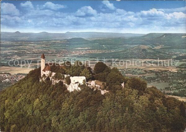 Schwaebische Alb Burg Teck