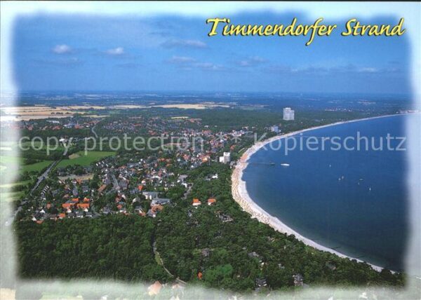 Timmendorfer Strand Fliegeraufnahme
