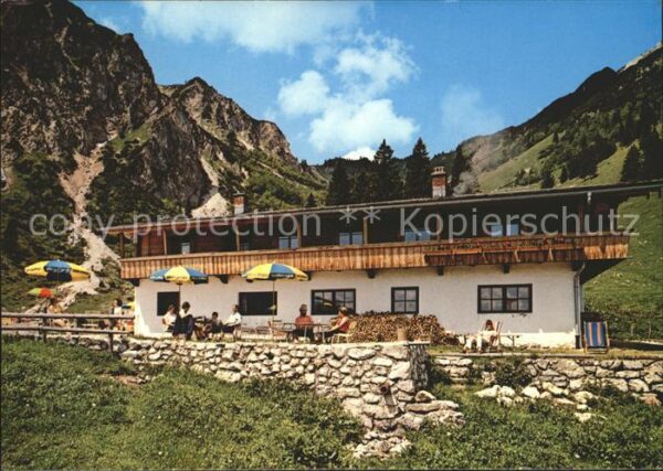Schleching Berggasthaus Wuhrsteinalm am Geigelstei