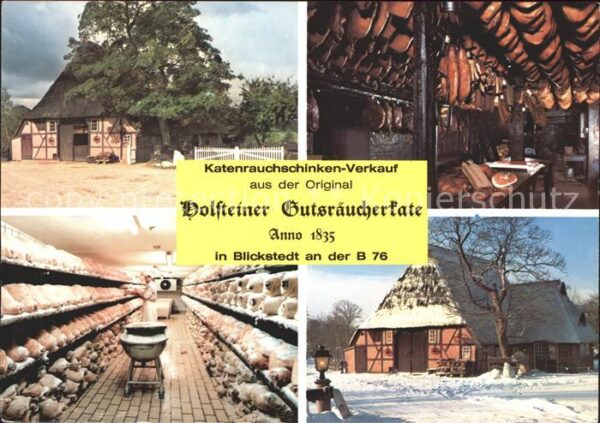 Blickstedt Holsteiner Gutsräucherkate Details