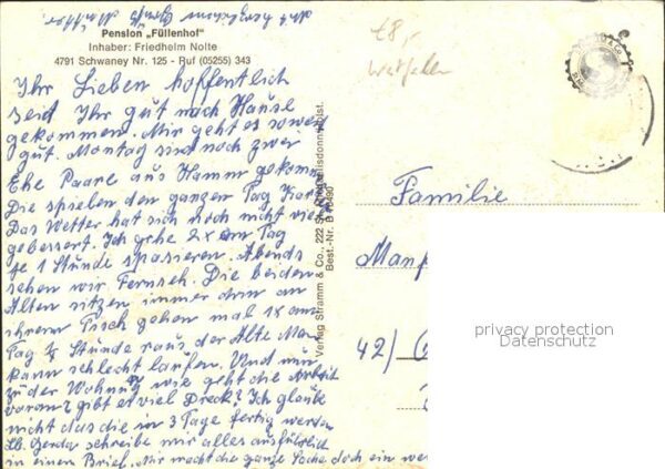 Schwaney Pension Füllenhof Pferdeweide – Bild 2