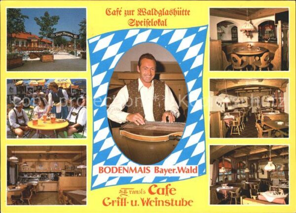 Bodenmais Cafe zur Waldglashütte Zitterspieler Ga