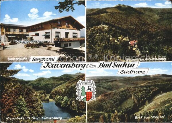 Bad Sachsa Harz Hausansicht Berghotel Ravensberg Katzen