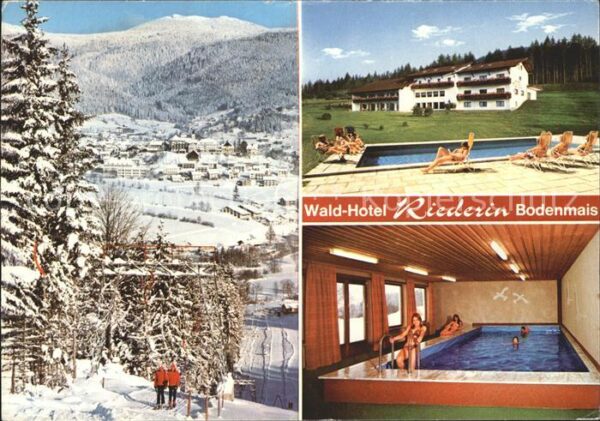 Bodenmais Wald Hotel Riederin Hallenbad Panorama