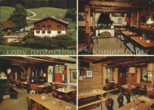 Habach Oberbayern Gasthaus Forsthaus Höhlmühle Gasträume