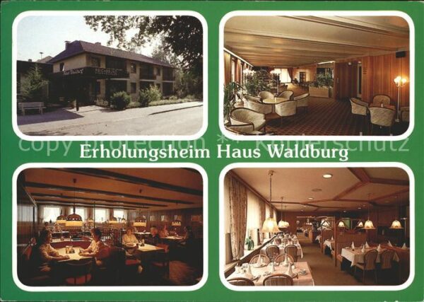 Bad Bevensen Erholungsheim Haus Waldburg Speisesaal