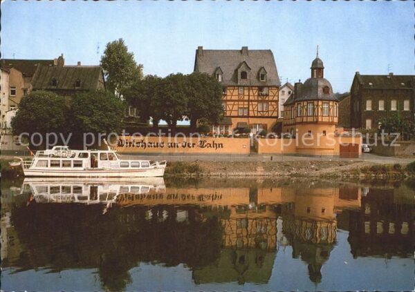 Lahnstein Wirtshaus an der Lahn Fahrgastschiff