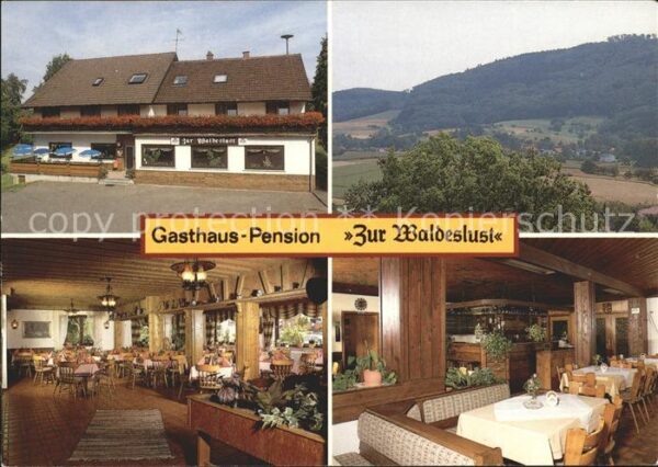 Kroeckelbach Odenwald Gasthaus Pension Zur Waldeslust Gasträu