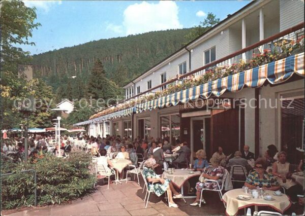 Wildbad Schwarzwald Kurpark Restaurant Cafe