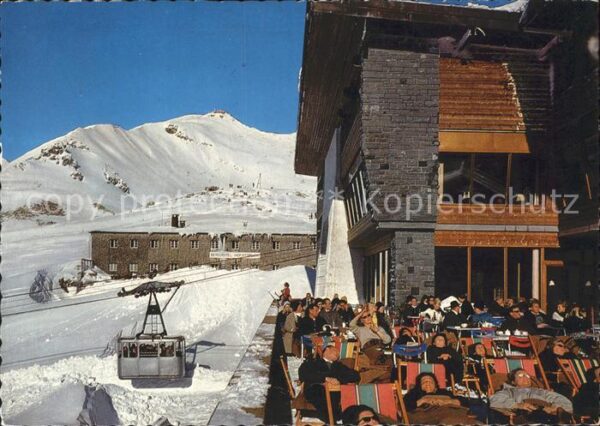 Oberstdorf Nebelhorn Bergstation mit Nebelhorn