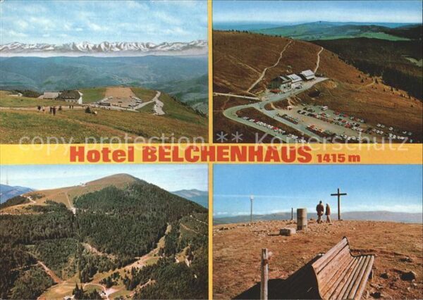 Belchen Baden Hotel Belchenhaus Panorama Gipfelkreuz