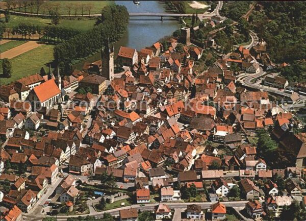 Bad Wimpfen am Neckar Fliegeraufnahme