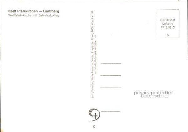 Gartlberg Wallfahrtskirche mit Salvatorkolleg Fli – Bild 2