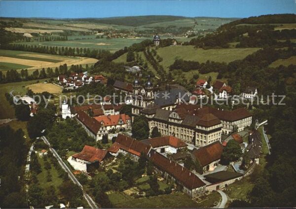 Schoental Jagst Kloster Schöntal Fliegeraufnahme