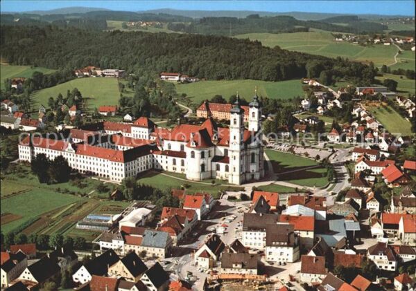Ottobeuren mit Basilika Fliegeraufnahme