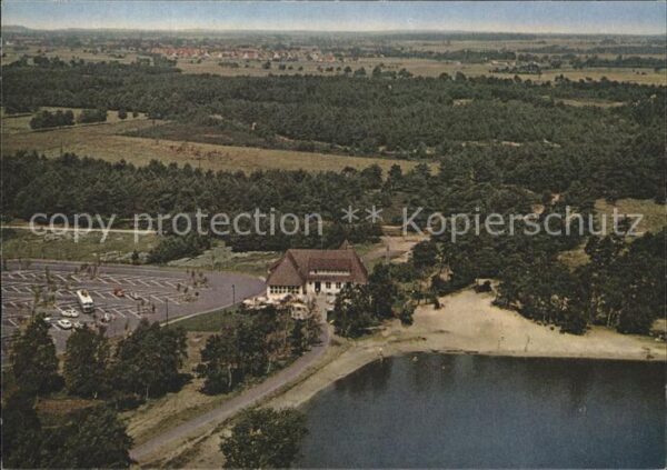 Ottersberg Bremen Rasthaus Grundbergsee Fliegeraufnahme