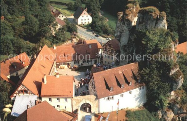 Tuechersfeld Fränkische Schweiz Museum Fliegeraufnah