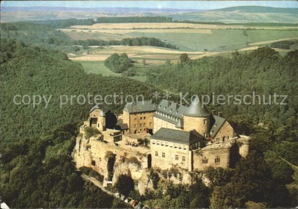 Edersee Schloss Waldeck Fliegeraufnahme
