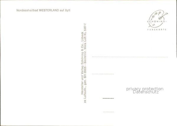 Westerland Sylt Fliegeraufnahme Strand – Bild 2