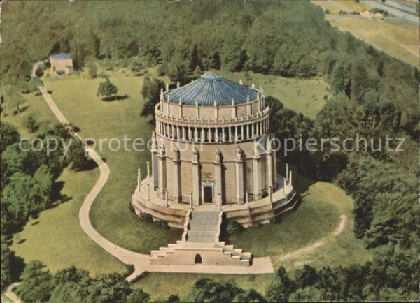 Kelheim Befreiungshalle Fliegeraufnahme