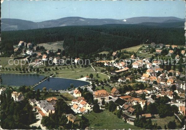 Hahnenklee-Bockswiese Harz Fliegeraufnahme