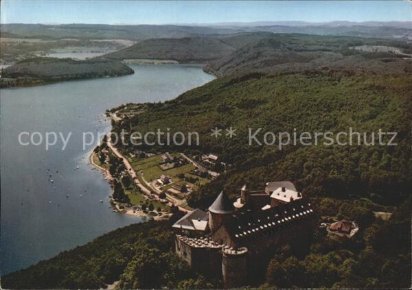 Edertal Edertalsperre Fliegeraufnahme