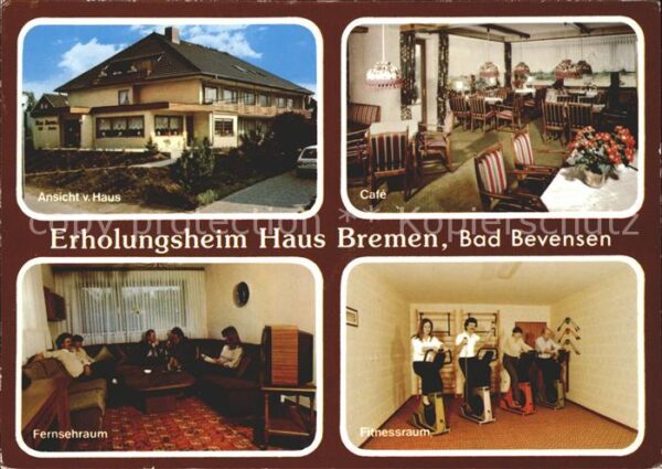 Bad Bevensen Haus Bremen Ansicht Cafe Fernseh und Fi