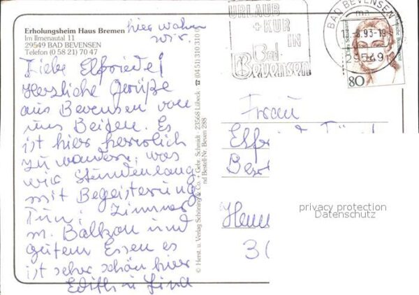 Bad Bevensen Haus Bremen Ansicht Cafe Fernseh und Fi – Bild 2