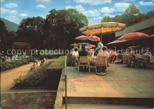 Bad Harzburg Terrasse am Kurhaus