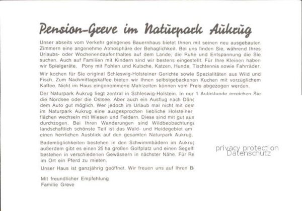 Aukrug Pension Greve im Naturpark Aukrug Windm – Bild 2