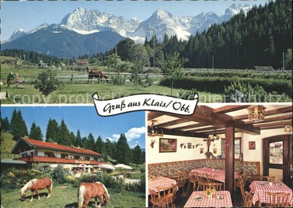 Klais Alpengasthof Sonnenhof Karwendel Gastra
