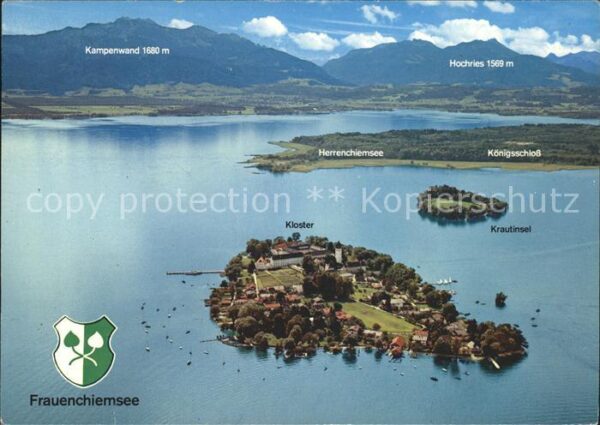 Fraueninsel Chiemsee Kloster Frauenwörth Herrenchiemsee Kamp