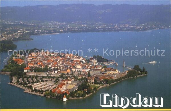 Lindau Bodensee Fliegeraufnahme